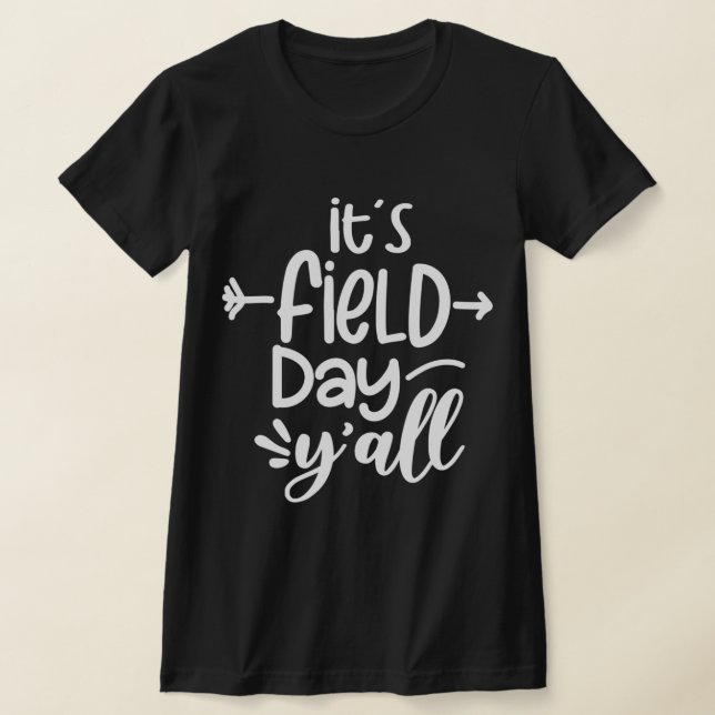 Camiseta É Dia de Campo, Jovens Professores Divertidos Pres (Postura )
