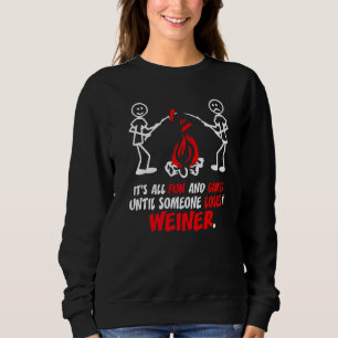 Camiseta É divertido e jogos até Perderes protegerem Sarcas