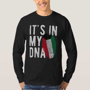 Camiseta É divertido, está no meu DNA Impressão digital da