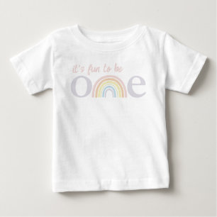 Camiseta É Divertido Ser Um Arco-Íris Boho