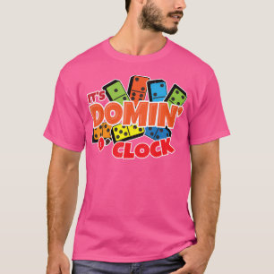 Camiseta É Domin O Clock Shirt Domino Game Player Domi