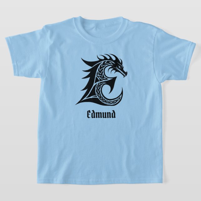 Camiseta E Dragão Personalize (Postura )