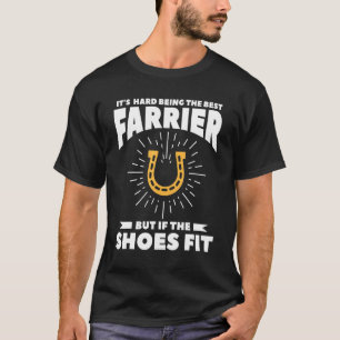 Camiseta É Duro ser o melhor guerreiro, mas se os Calçados
