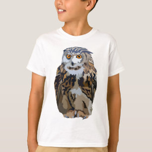Camiseta E é para Eagle Owl