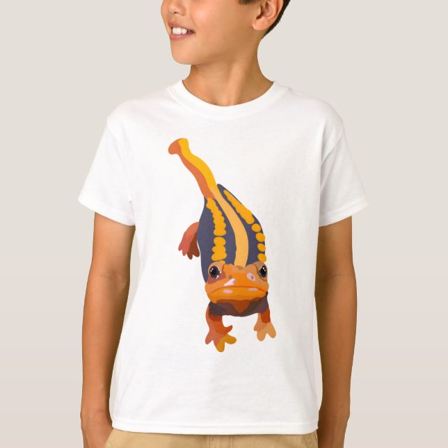 Camiseta E é para Imperador Crocodilo Newt (Frente)