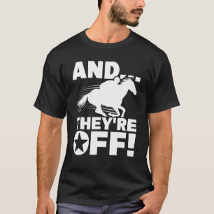 Camiseta E Eles Partem - Apostas em Corridas de Cavalos Jog