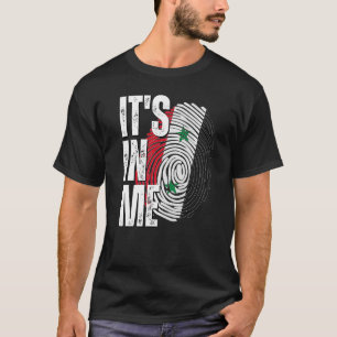 Camiseta É em mim a bandeira da Síria o Patrimônio da Síria
