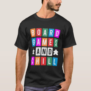 Camiseta E Encolha Os Jogos De Conselho De Conselho De Jogo