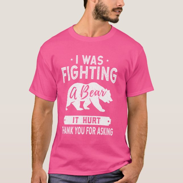Camiseta É Engraçado Ficar Bem Logo - Eu Estava Lutando Uma (Frente)