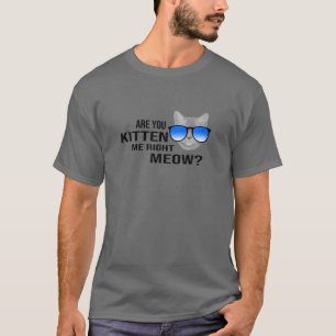Camiseta É Engraçado Você Me Gatinha Direito, Maçã, Ga