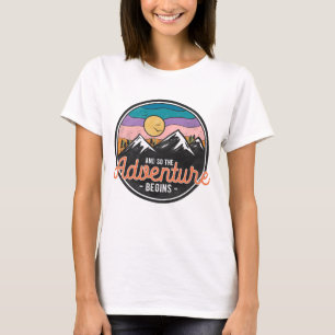 Camiseta E Então A Aventura Começa