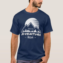 Camiseta E Então A Aventura Começa