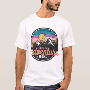 Camiseta E Então A Aventura Começa
