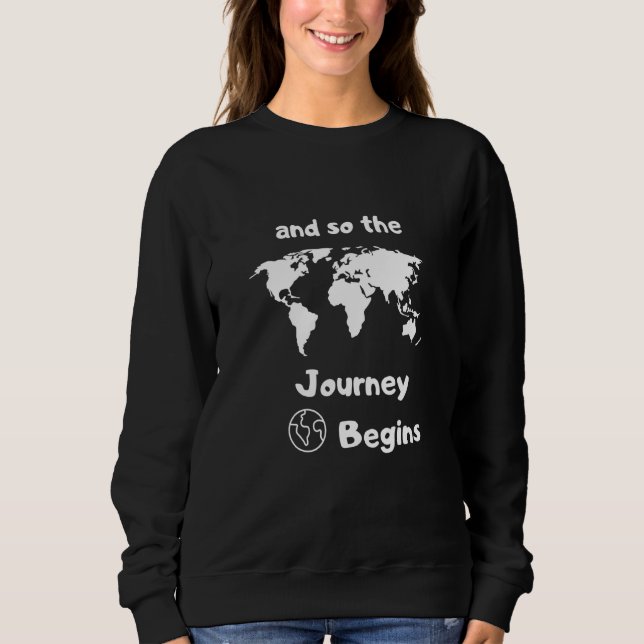 Camiseta E Então A Viagem Começa (Frente)