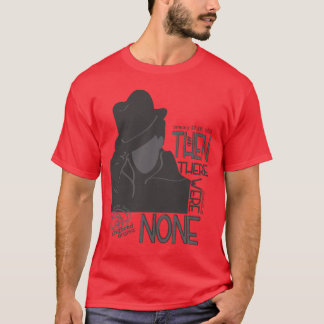 Camiseta E então não havia nenhuns