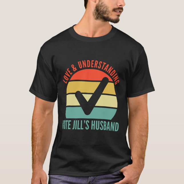 Camiseta E entender o marido de Vote Jill Joe Biden 20 (Frente)