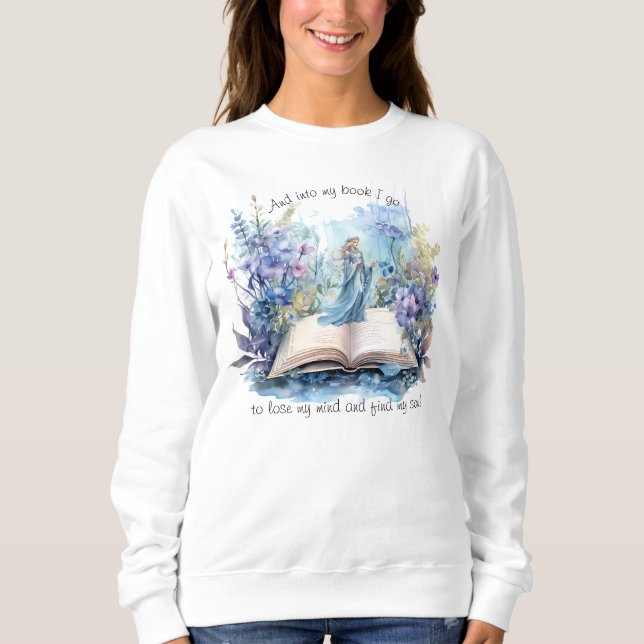 Camiseta E Entrando No Meu Livro Eu Vou Perder Minha Mente  (Frente)