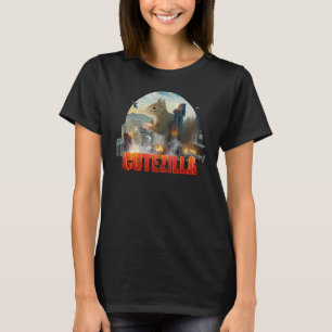 Camiseta e esquilo bonito é selvagem no Natal