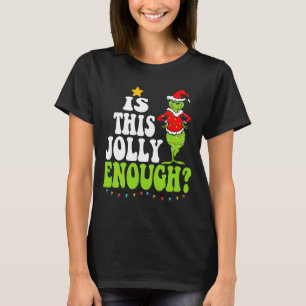 Camiseta É Esta Árvore de Natal Alegre o Suficiente Luzes F