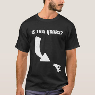 Camiseta É este seu? Mão aprovada aprovada do jogo do