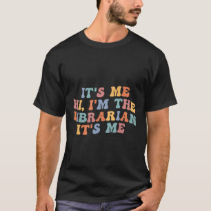 Camiseta É Eu, Olá, Eu Sou A Bibliotecária Leitura de Verão