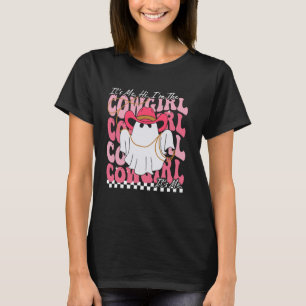 Camiseta É Eu, Olá, Eu Sou A Cowgirl É Eu Fofinho Fantasma