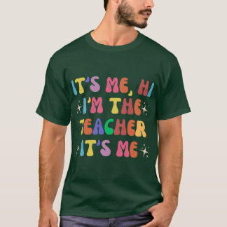 Camiseta É Eu, Olá! Eu sou o Professor, É Eu, o Professor d