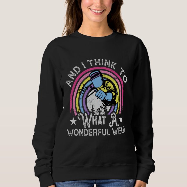 Camiseta E eu penso para mim mesmo que uma Wonmagia Weld (Frente)
