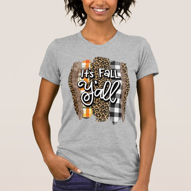 Camiseta É Fall Y'all Women (Frente)