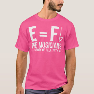 Camiseta E Fb A Teoria Da Relatividade Do Músico Piano