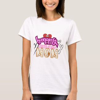 Camiseta É feliz aniversário para a melhor mãe! :)