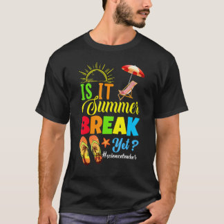 Camiseta É Férias De Verão Ainda Professor De Ciências Últi