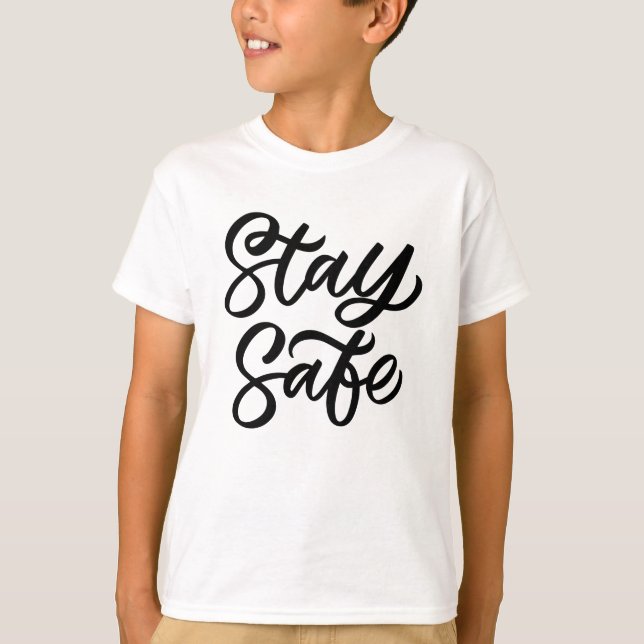 Camiseta E Fique Seguro (Frente)
