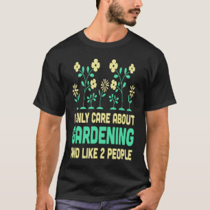 Camiseta E Fofo Jardineiro Jardim Gráfico