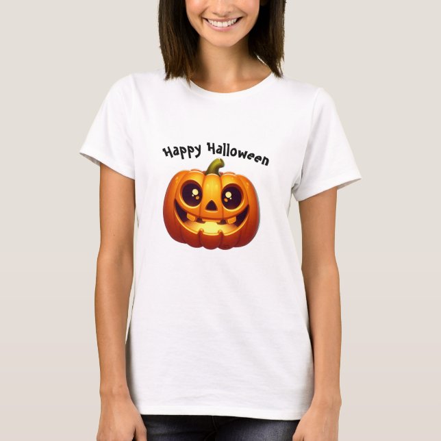 Camiseta É Halloween (Frente)