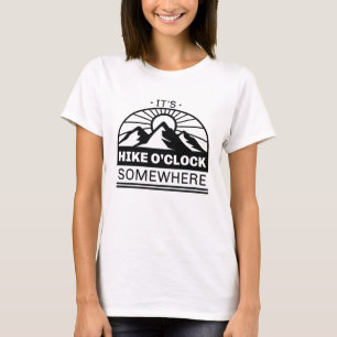 Camiseta É Hike O’Clock Algures