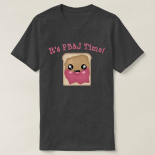 Camiseta É hora da gelatina de amendoim