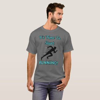Camiseta É Hora de Começar a Correr