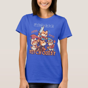 Camiseta É hora de ir em busca