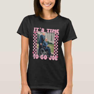 Camiseta É Hora De Ir Joe Funny Trump 2024