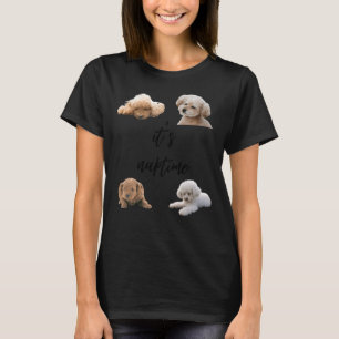 Camiseta É Hora De Ninar Para Seus Poodles De Brinquedo