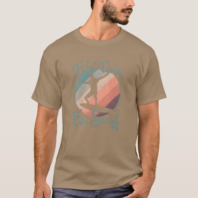 Camiseta É hora de presentear com Surf Esportivo Água (Frente)