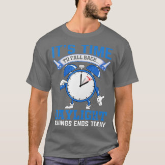 Camiseta É Hora De Voltar À Engraçada Luz Do Dia, Poupando 