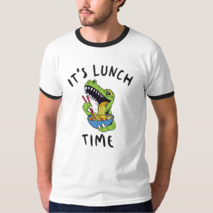 Camiseta É hora do almoço