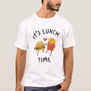 Camiseta É hora do almoço