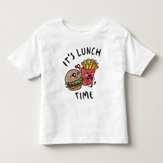 Camiseta É hora do almoço (Frente)