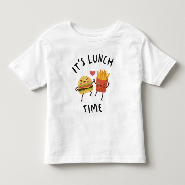 Camiseta É hora do almoço (Frente)