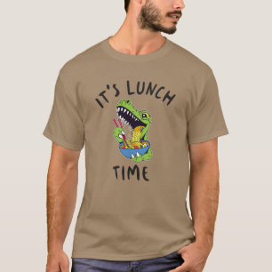 Camiseta É hora do almoço