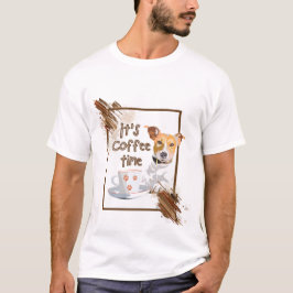Camiseta É hora do café
