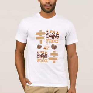 Camiseta é hora do café